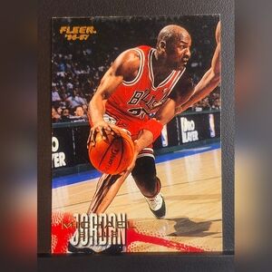 96-97 Fleer 13 Michael Jordan